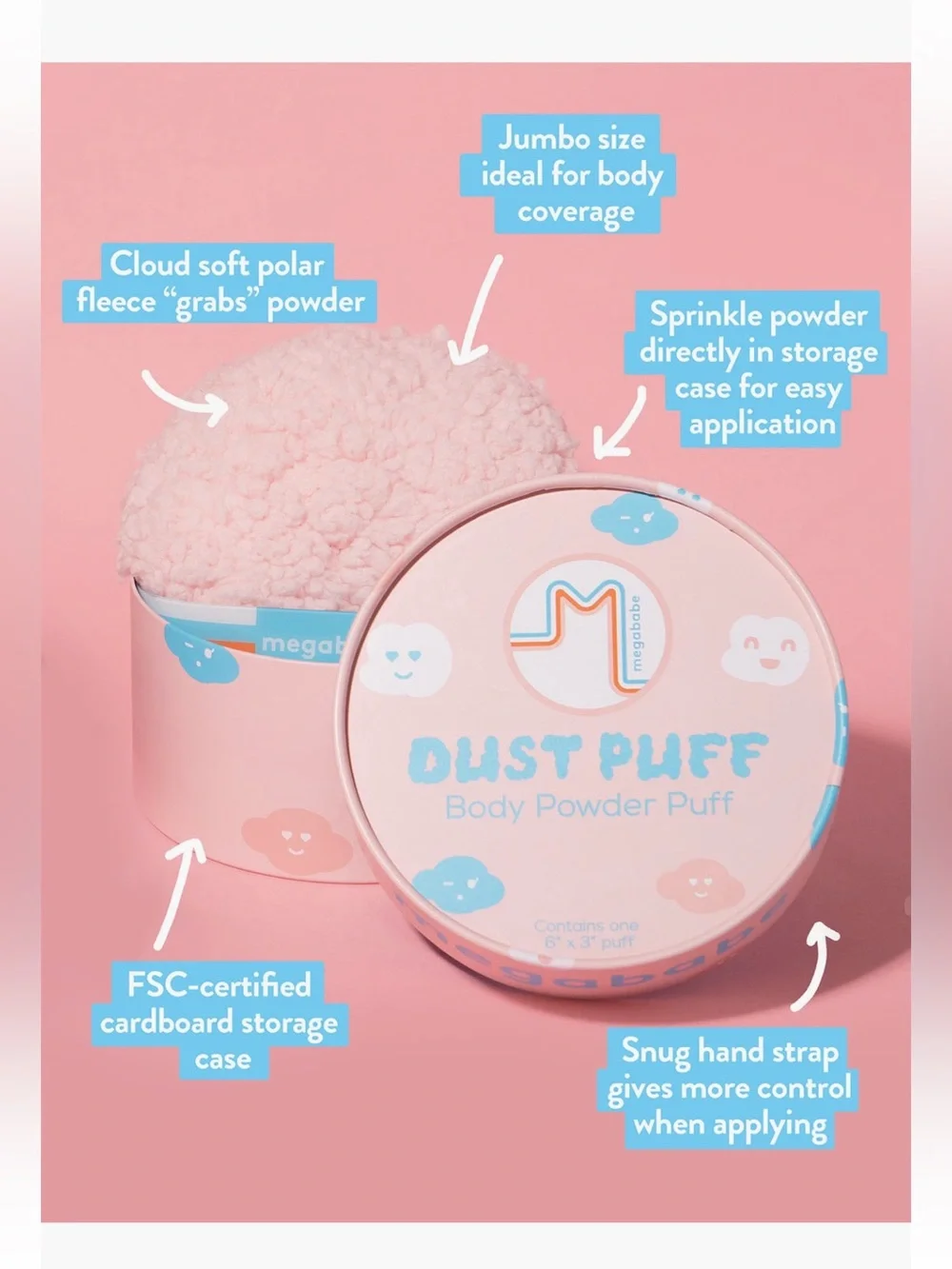 NWT megababe Dust Duo